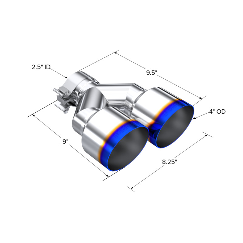 Exhaust Tail Pipe Tip - T5178BE